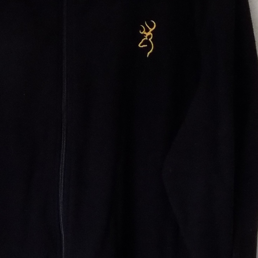 Large Fluffy Browning zip up